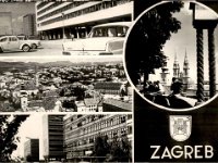 Razglednica Zagreb 1960-ih godine
